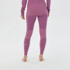 WEDZE Women's Ski Base Layer Wool Bottoms - BL 900 Purple 12 WEDZE Women's Ski Base Layer Wool Bottoms - BL 900 Purple -WEDZE SHOP women s ski base layer wool bottoms bl 900 purple 5