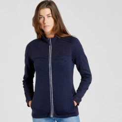 WEDZE Women's Ski Fleece Jacket – Warm 500 -WEDZE SHOP women s ski fleece jacket warm 500 6