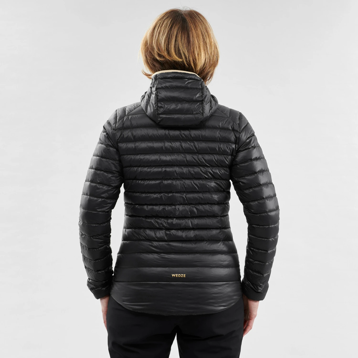 WEDZE Women's Ski Jacket & Midlayer - 980 Black 11 WEDZE Women's Ski Jacket & Midlayer - 980 Black - Image 11