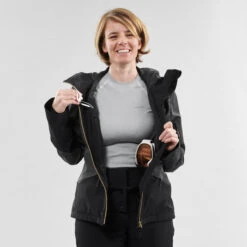 WEDZE Women's Ski Jacket & Midlayer - 980 Black 34 WEDZE Women's Ski Jacket & Midlayer - 980 Black -WEDZE SHOP women s ski jacket midlayer 980 black 14