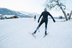 Women’s Cross-Country Ski Leggings - 500 Black -WEDZE SHOP women s ski leggings 500 black 6