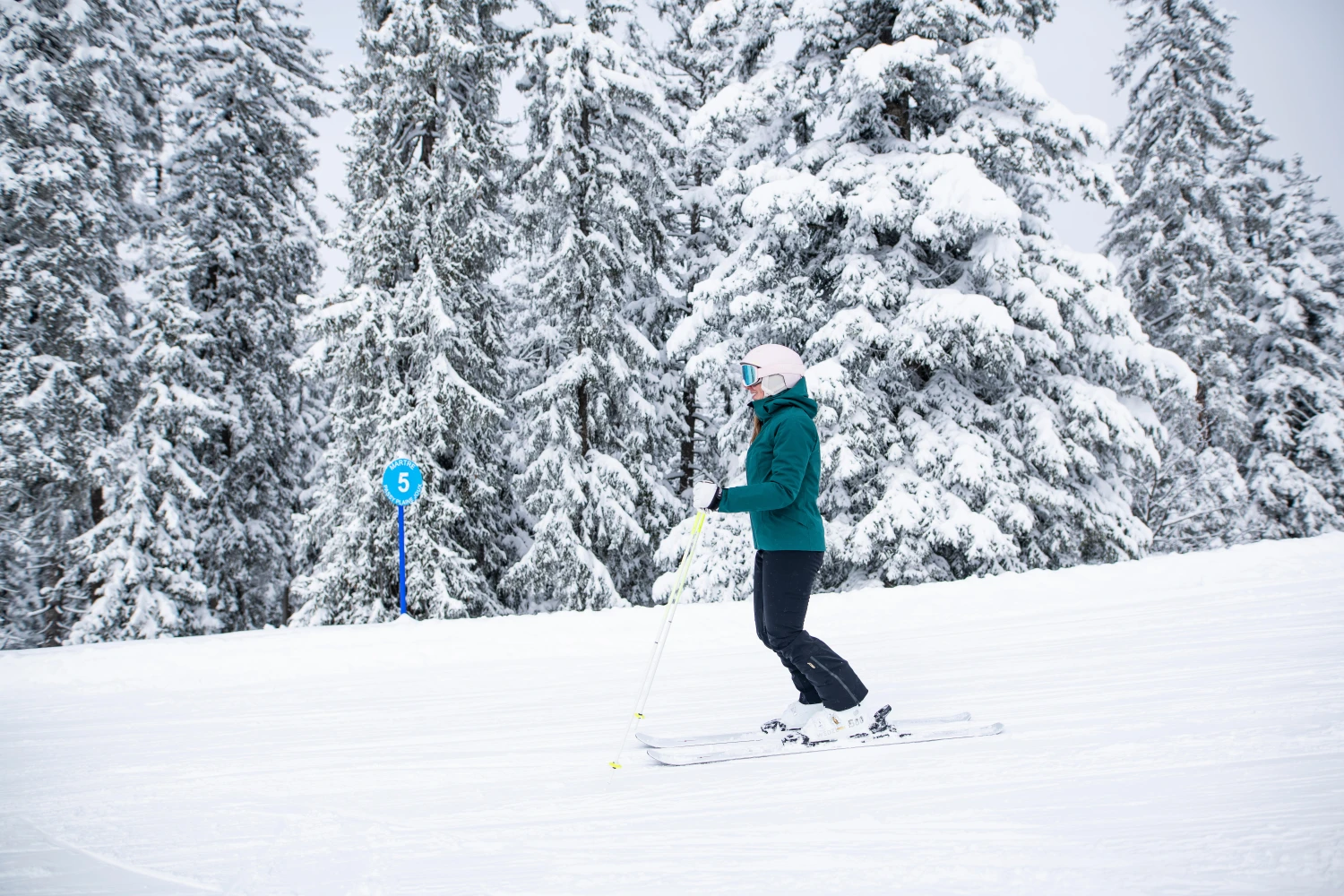 WEDZE Women's Ski Pants - 500 F SLIM Black 12 WEDZE Women's Ski Pants - 500 F SLIM Black - Image 12