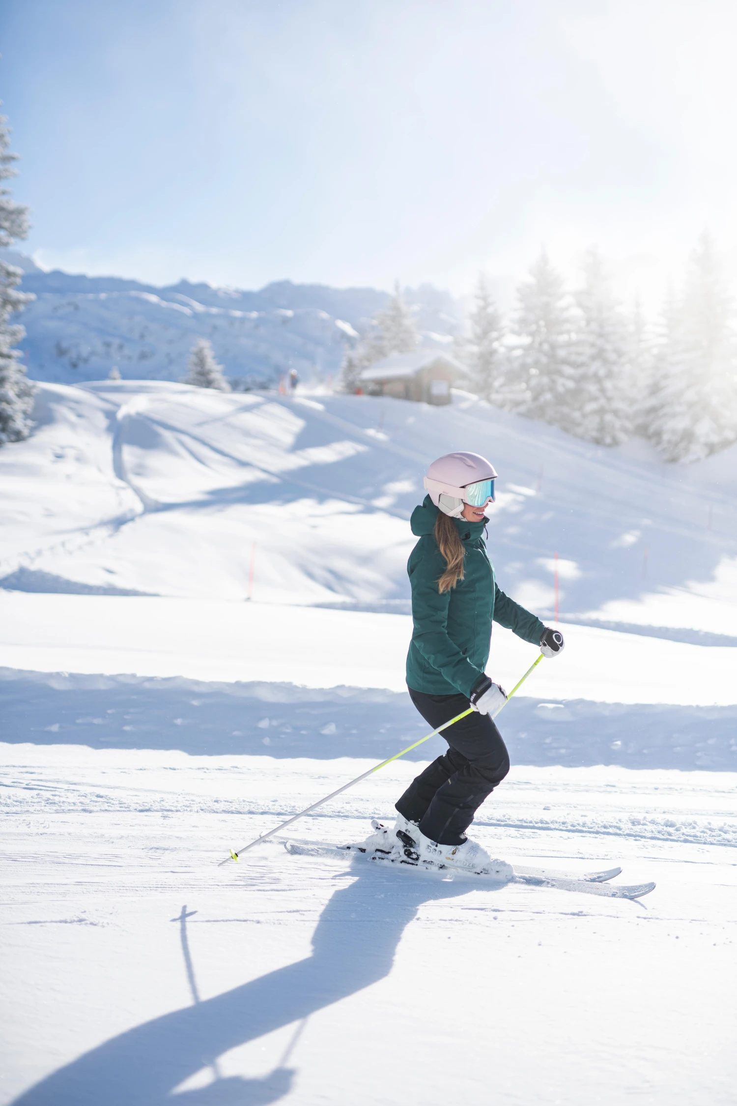 WEDZE Women's Ski Pants - 500 F SLIM Black 17 WEDZE Women's Ski Pants - 500 F SLIM Black - Image 17