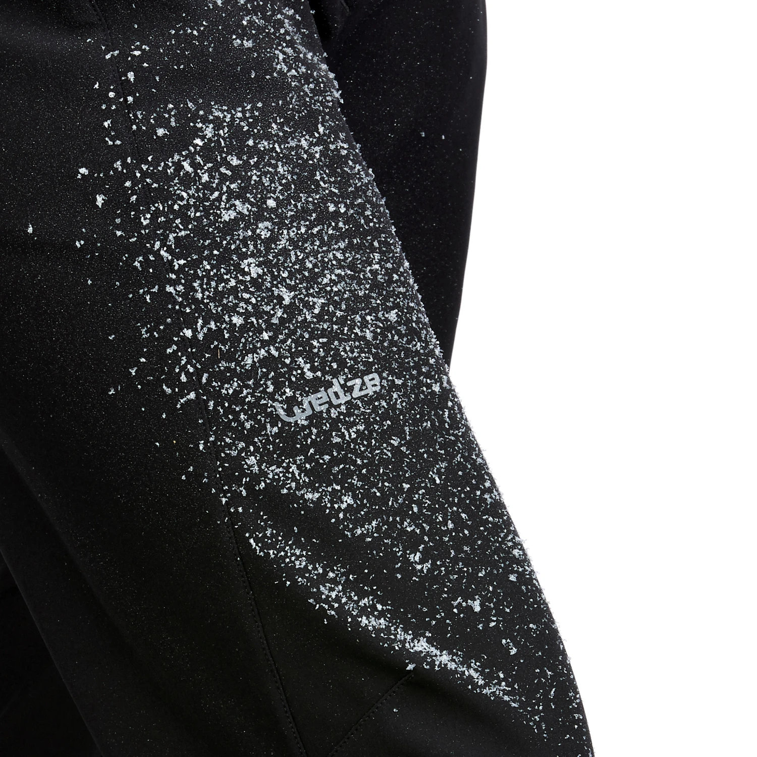 WEDZE Women's Ski Pants - 500 F SLIM Black 6 WEDZE Women's Ski Pants - 500 F SLIM Black - Image 6