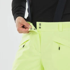 WEDZE Women's Downhill Ski Pants - 580 Yellow 16 WEDZE Women's Downhill Ski Pants - 580 Yellow -WEDZE SHOP women s ski pants 580 yellow 4