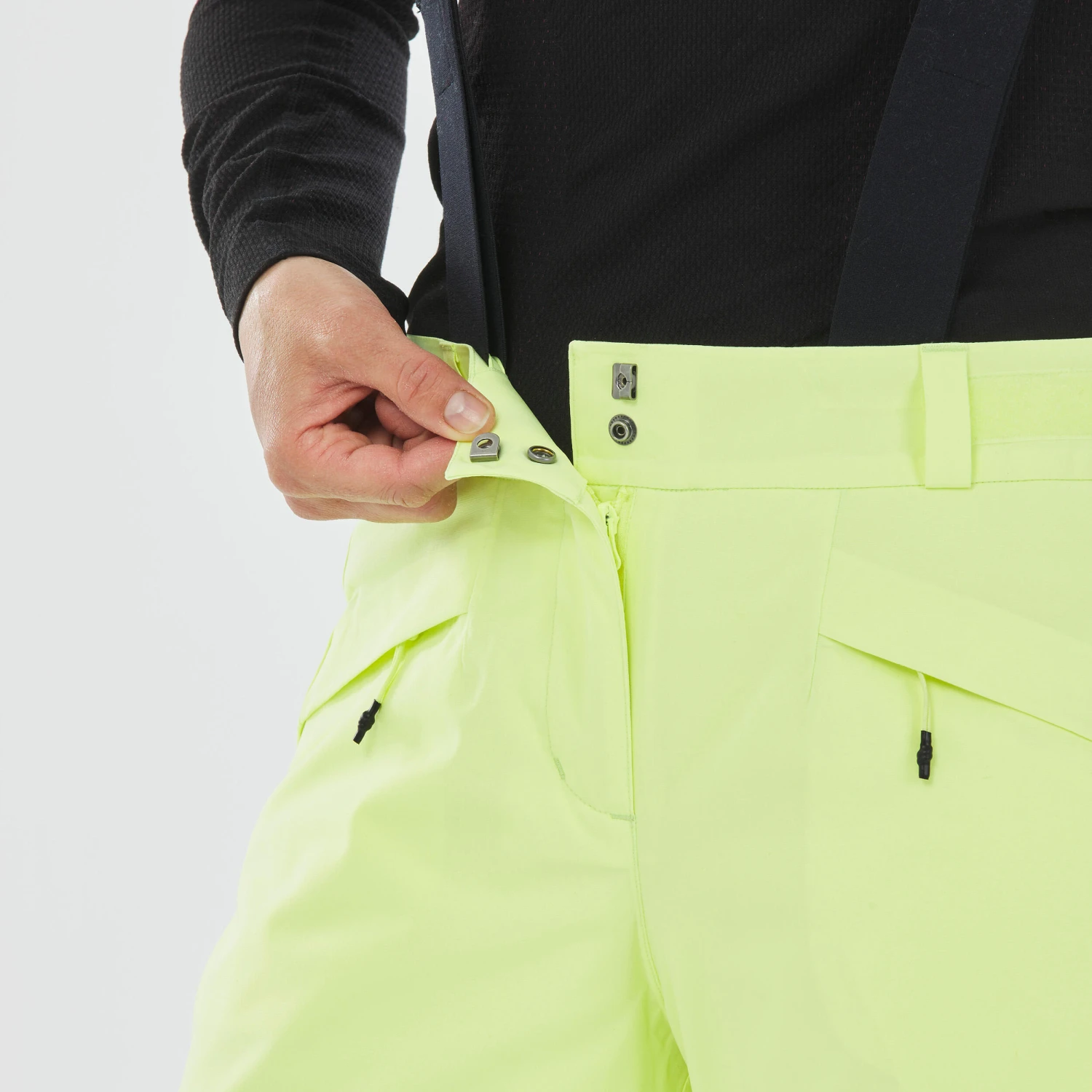 WEDZE Women's Downhill Ski Pants - 580 Yellow 5 WEDZE Women's Downhill Ski Pants - 580 Yellow - Image 5