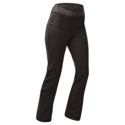 WEDZE Women’s Slim-Fit Ski Pants - PA 500 Black