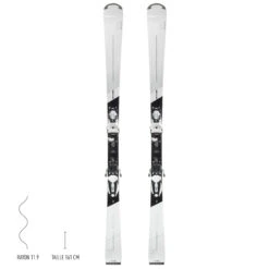 WEDZE Women’s Downhill Skis With Bindings - Boost 900 -WEDZE SHOP womens downhill skis with bindings boost900 r 2