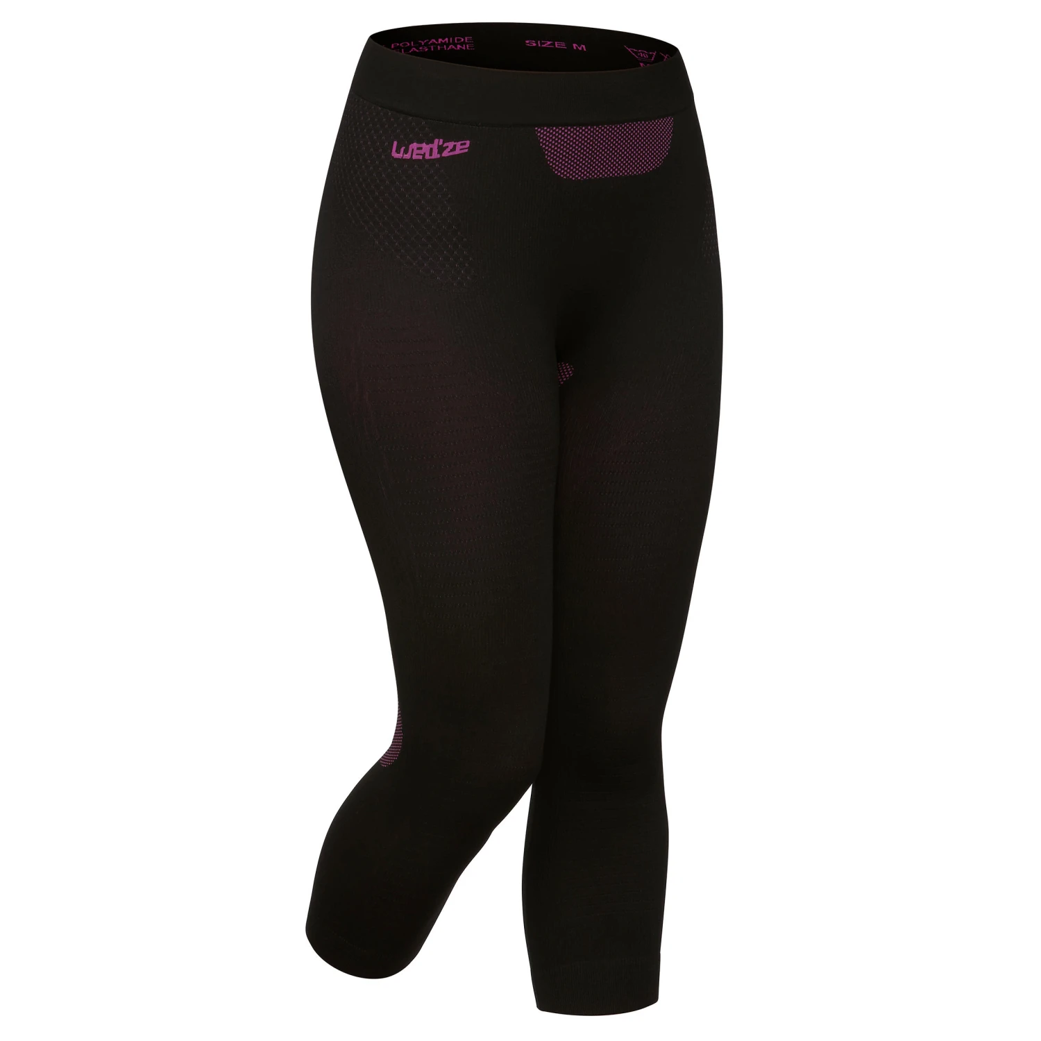 WEDZE Women’s Ski Base Layer Bottoms - BL 580 Black 1 WEDZE Women’s Ski Base Layer Bottoms - BL 580 Black