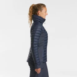 WEDZE Women’s Ski Down Jacket - FR 900 Blue 22 WEDZE Women’s Ski Down Jacket - FR 900 Blue -WEDZE SHOP womens ski down jacket fr 900 blue 4