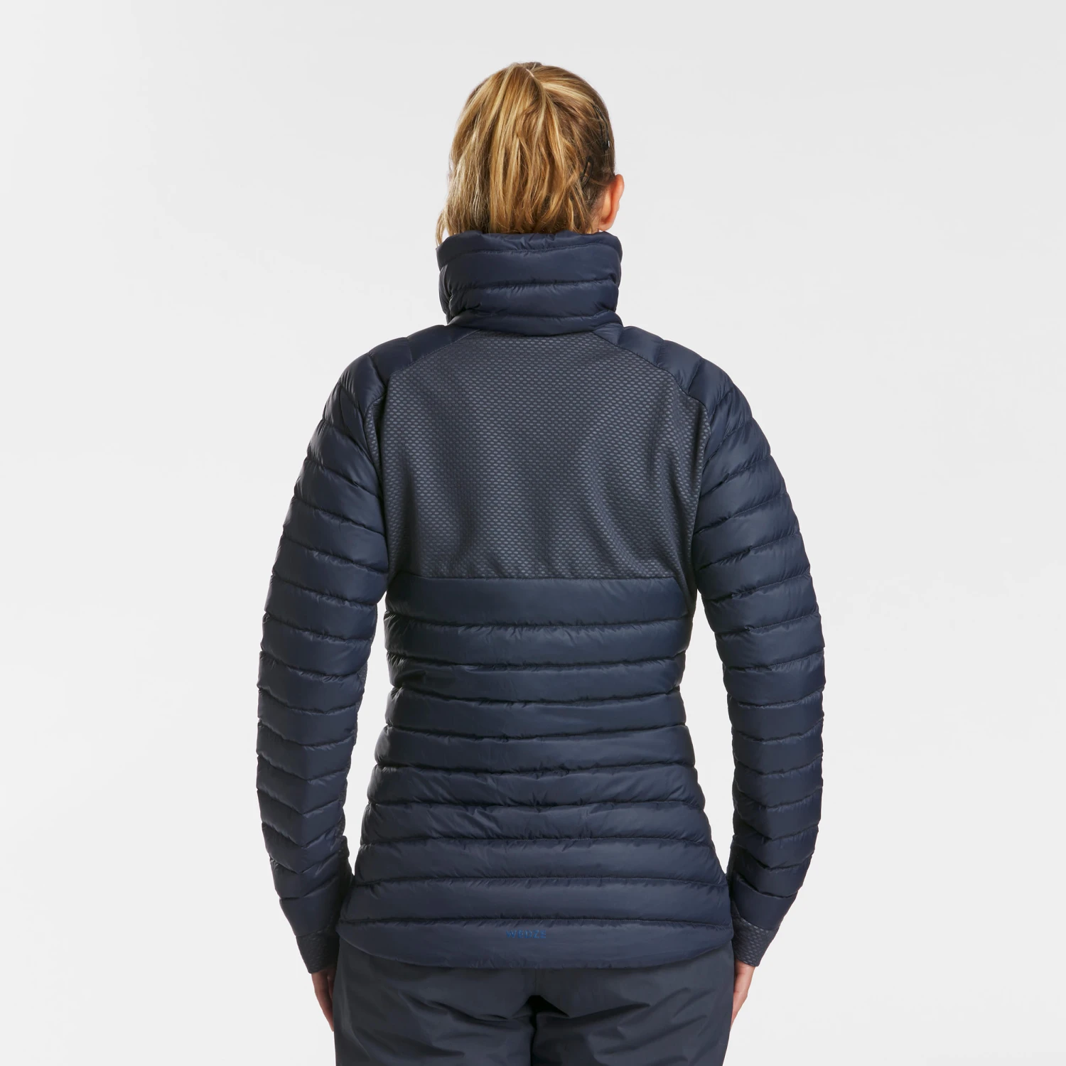 WEDZE Women’s Ski Down Jacket - FR 900 Blue 6 WEDZE Women’s Ski Down Jacket - FR 900 Blue - Image 6
