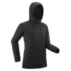 WEDZE Women’s Ski Jacket - 100 Black