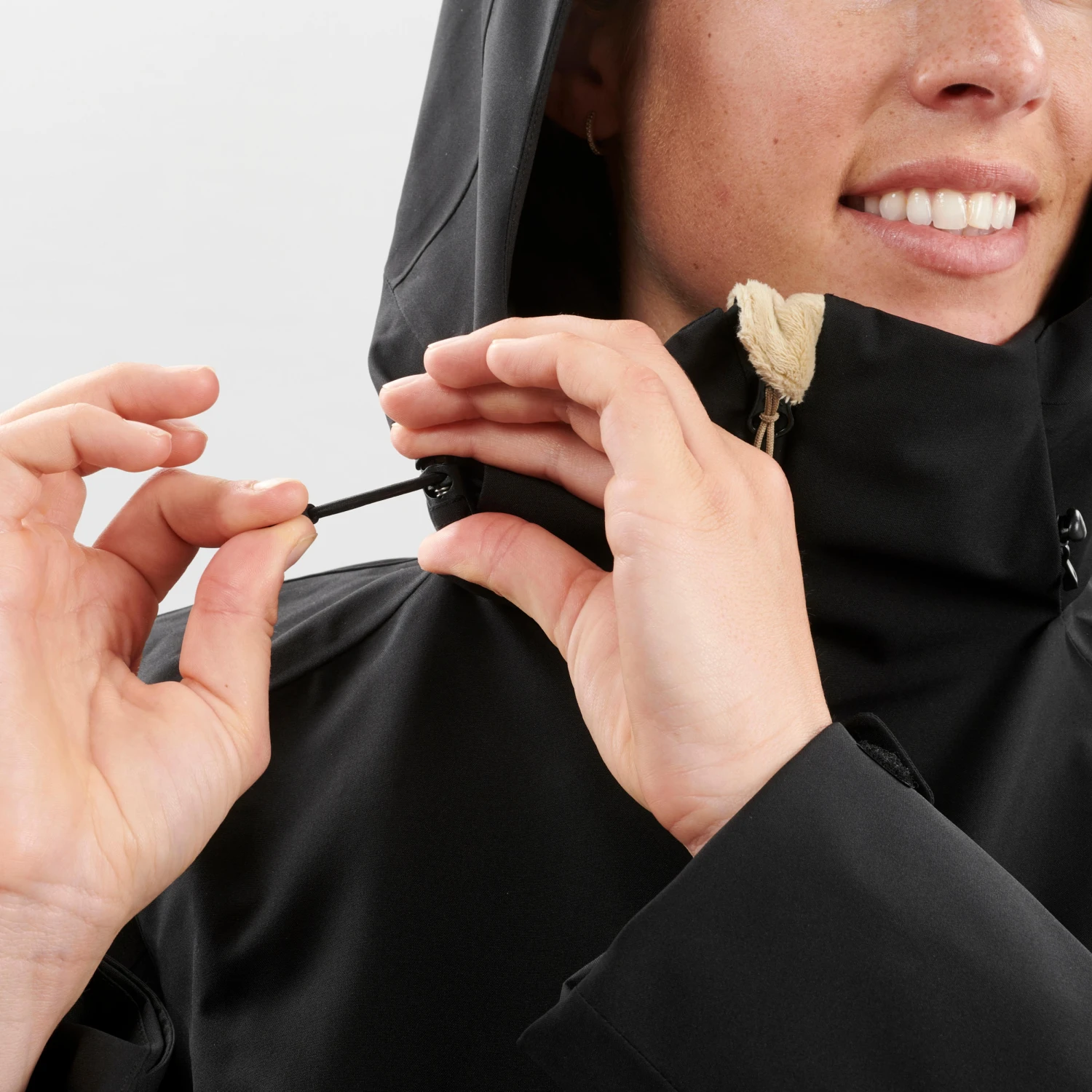 WEDZE Women’s Downhill Ski Jacket - 500 Black 8 WEDZE Women’s Downhill Ski Jacket - 500 Black - Image 8