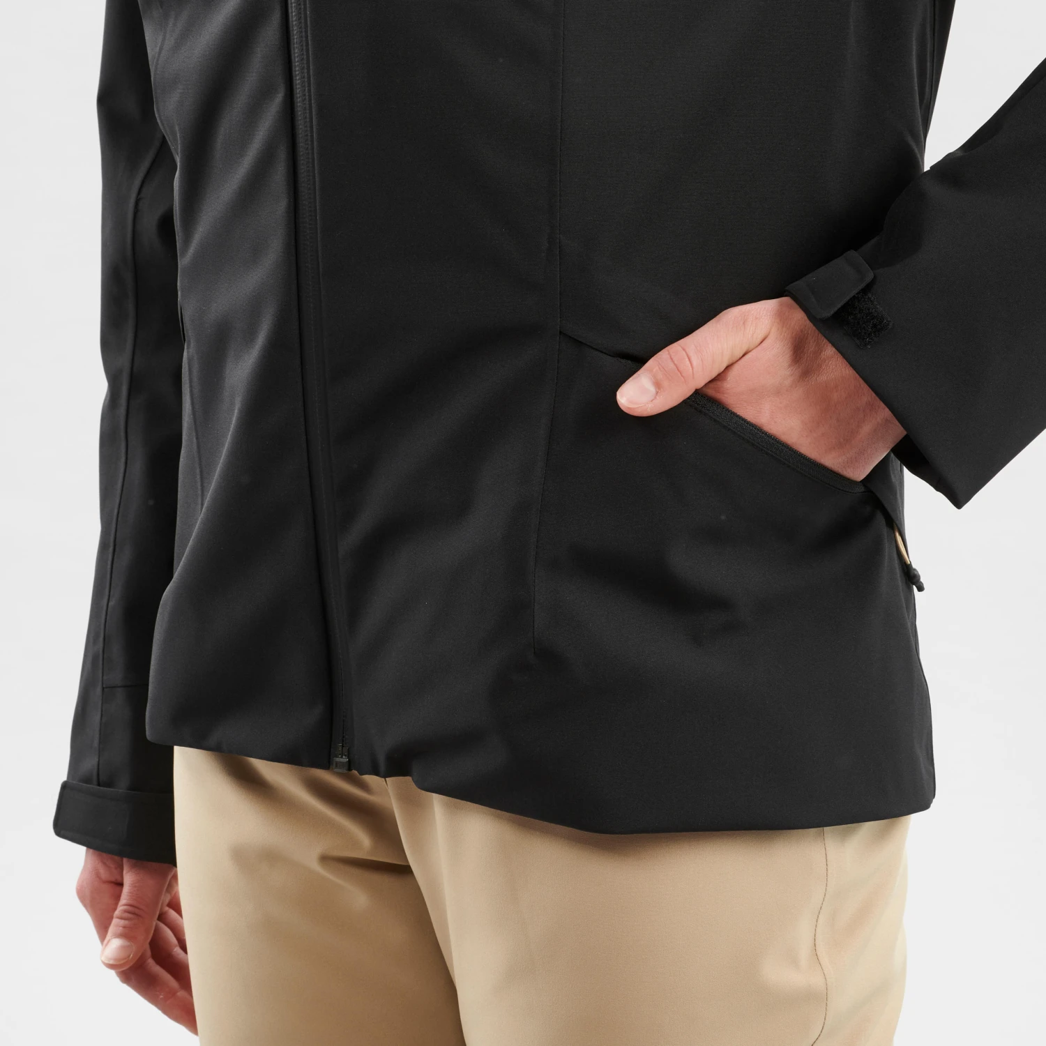 WEDZE Women’s Downhill Ski Jacket - 500 Black 9 WEDZE Women’s Downhill Ski Jacket - 500 Black - Image 9