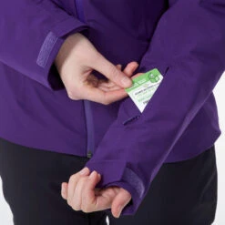 WEDZE Women’s Downhill Ski Jacket - 500 Purple 15 WEDZE Women’s Downhill Ski Jacket - 500 Purple -WEDZE SHOP womens ski jacket 500 purple 6