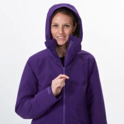 WEDZE Women’s Downhill Ski Jacket - 500 Purple 17 WEDZE Women’s Downhill Ski Jacket - 500 Purple -WEDZE SHOP womens ski jacket 500 purple 8