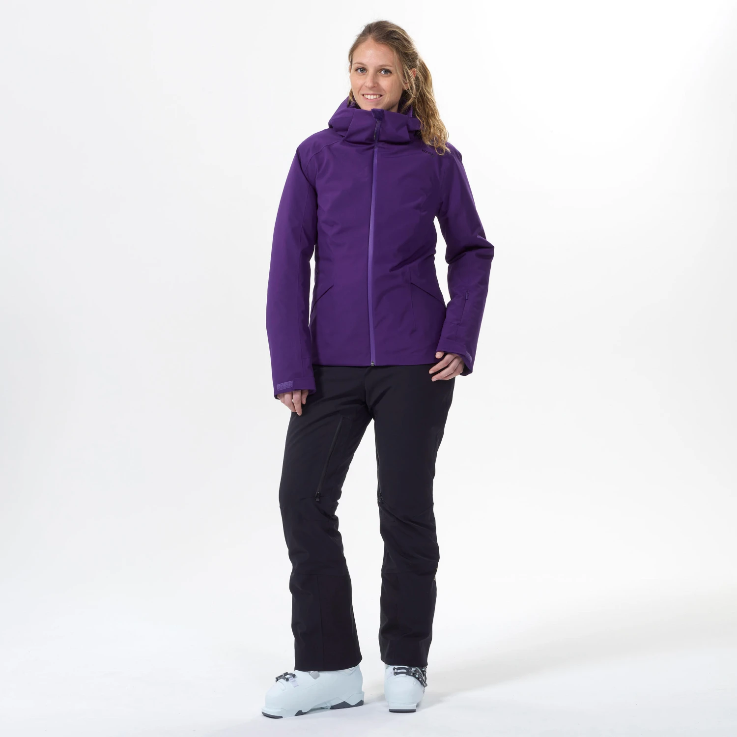 WEDZE Women’s Downhill Ski Jacket - 500 Purple 1 WEDZE Women’s Downhill Ski Jacket - 500 Purple
