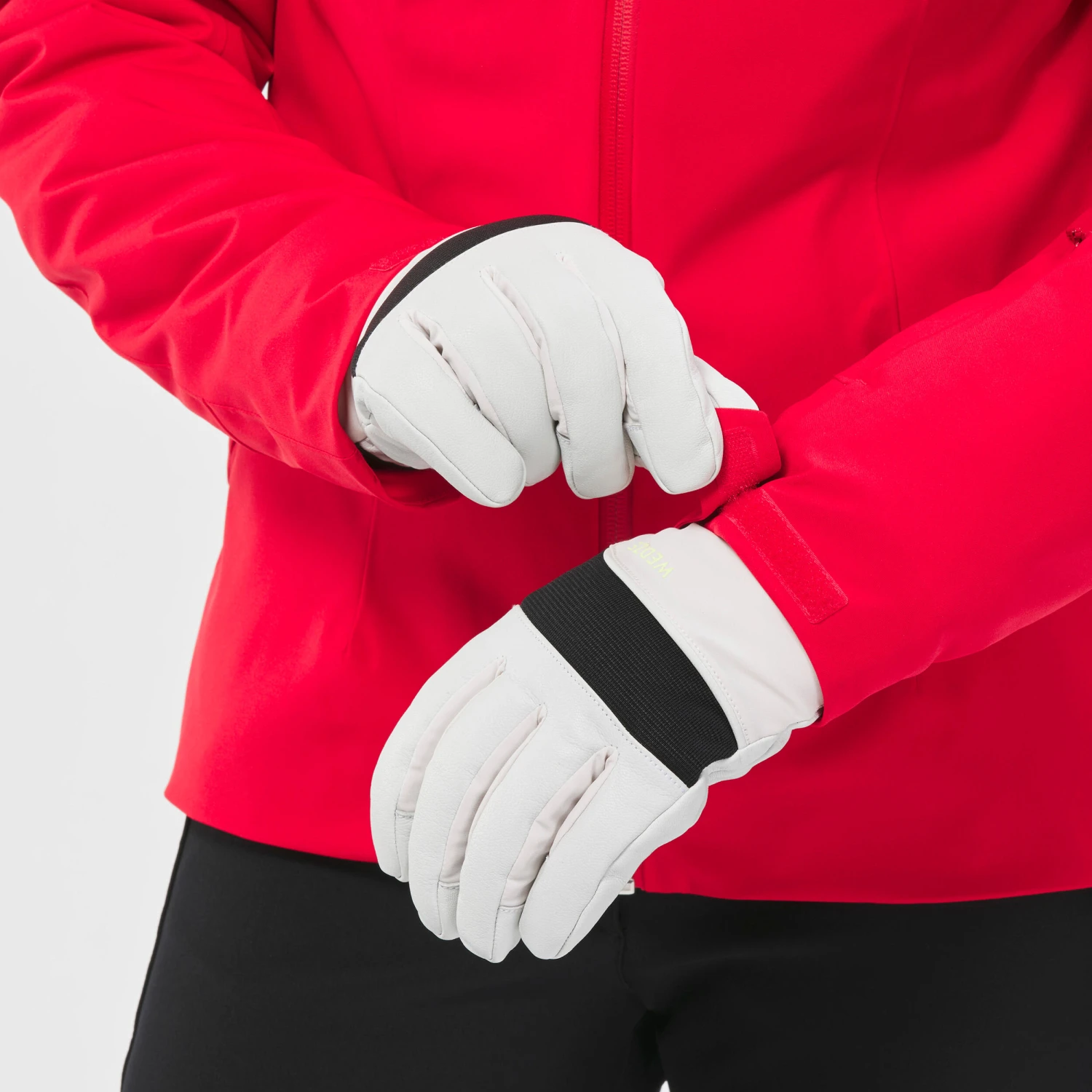 WEDZE Women’s Downhill Ski Jacket - 500 Red 8 WEDZE Women’s Downhill Ski Jacket - 500 Red - Image 8