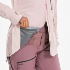 WEDZE Women’s Ski Jacket - FR 500 Pink 30 WEDZE Women’s Ski Jacket - FR 500 Pink -WEDZE SHOP womens ski jacket fr 500 pink 11