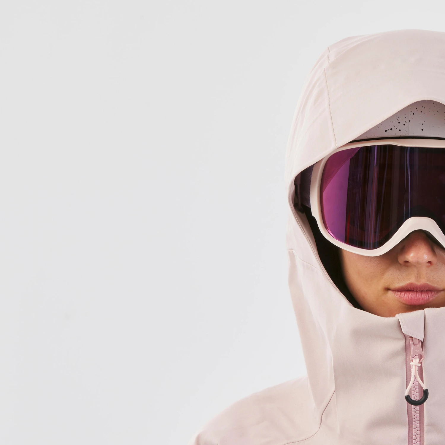 WEDZE Women’s Ski Jacket - FR 500 Pink 6 WEDZE Women’s Ski Jacket - FR 500 Pink - Image 6