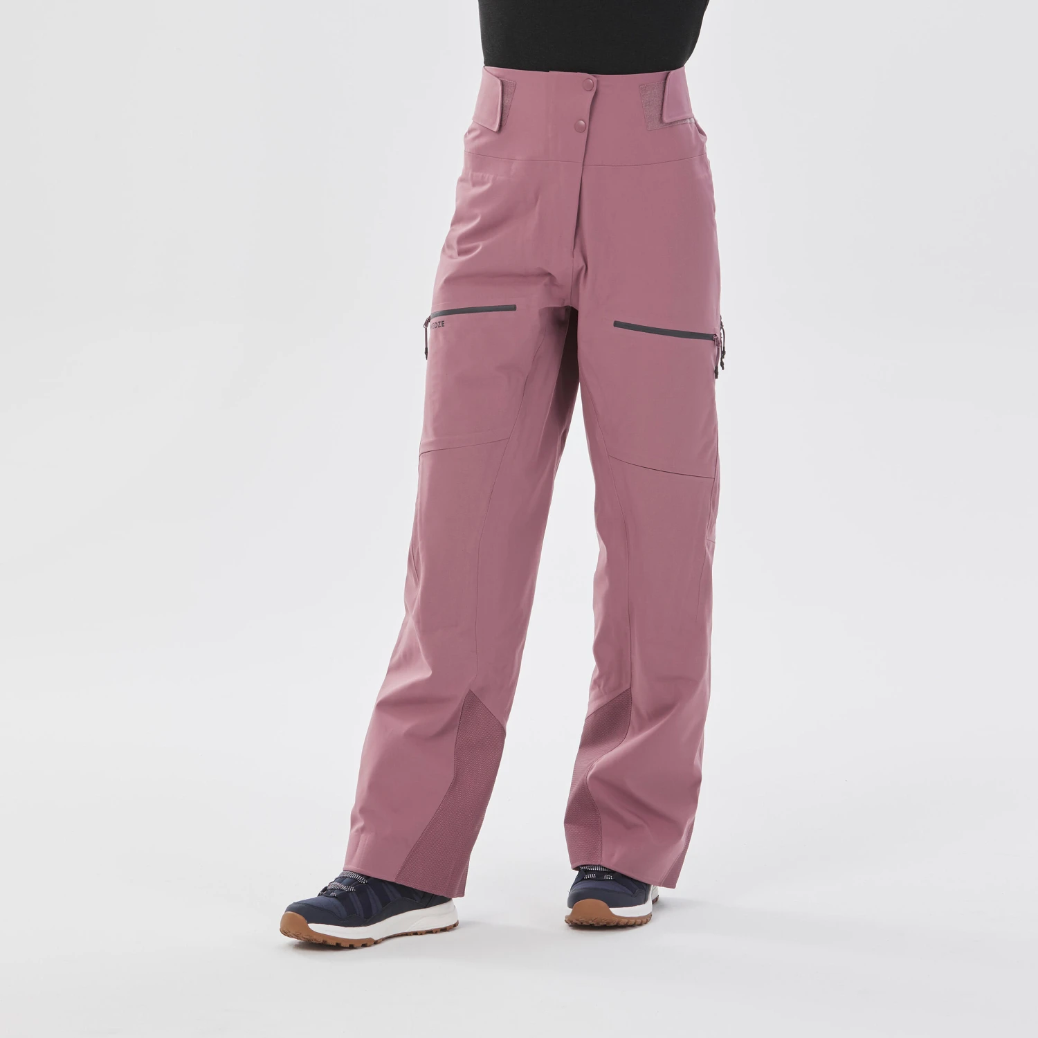 WEDZE Women’s Ski Pants – FR 500 Pink 2 WEDZE Women’s Ski Pants – FR 500 Pink - Image 2