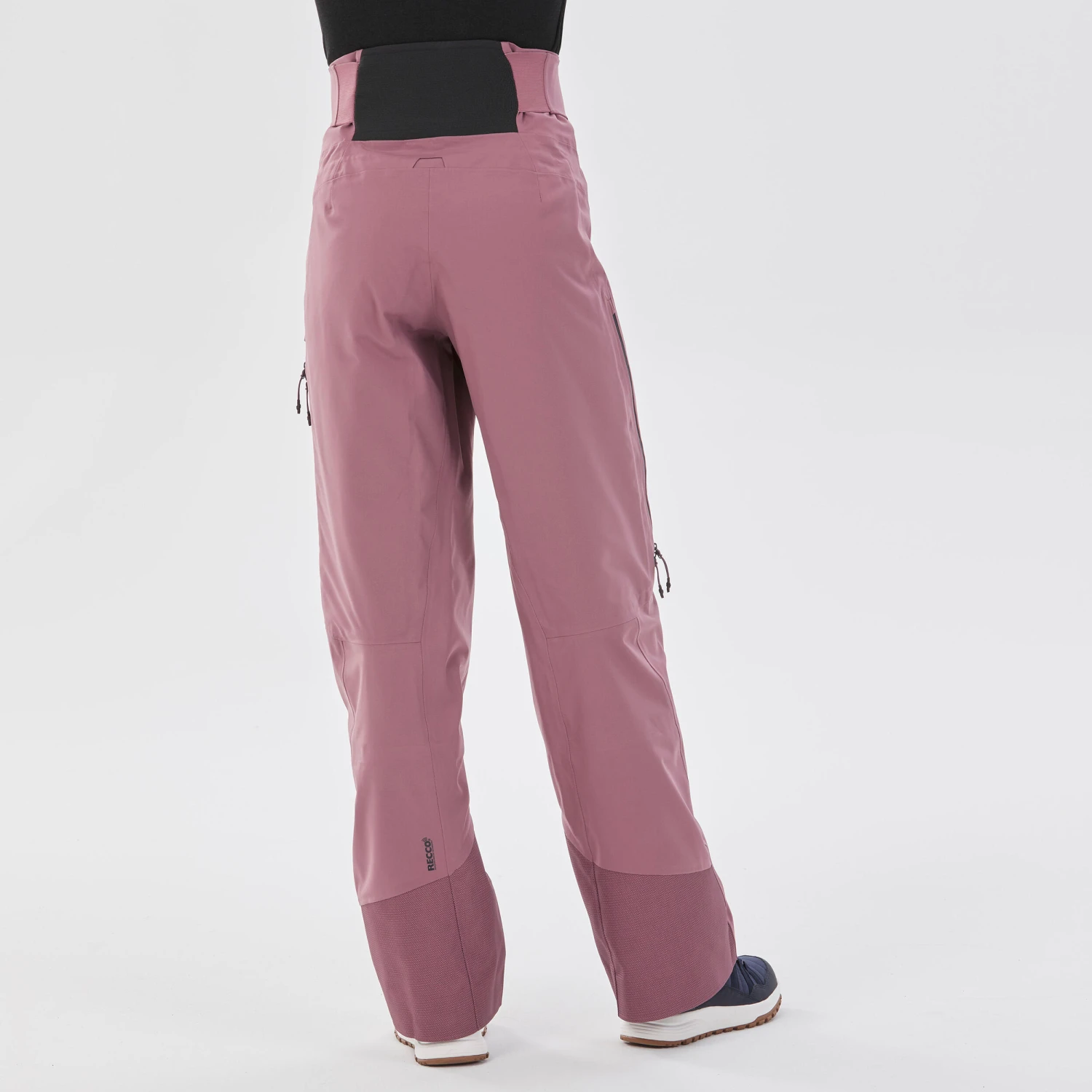 WEDZE Women’s Ski Pants – FR 500 Pink 4 WEDZE Women’s Ski Pants – FR 500 Pink - Image 4