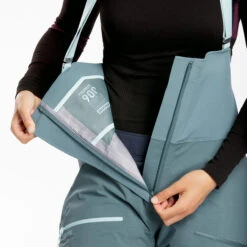 WEDZE Women’s Ski Pants - FR 900 Green -WEDZE SHOP womens ski pants fr 900 green 5