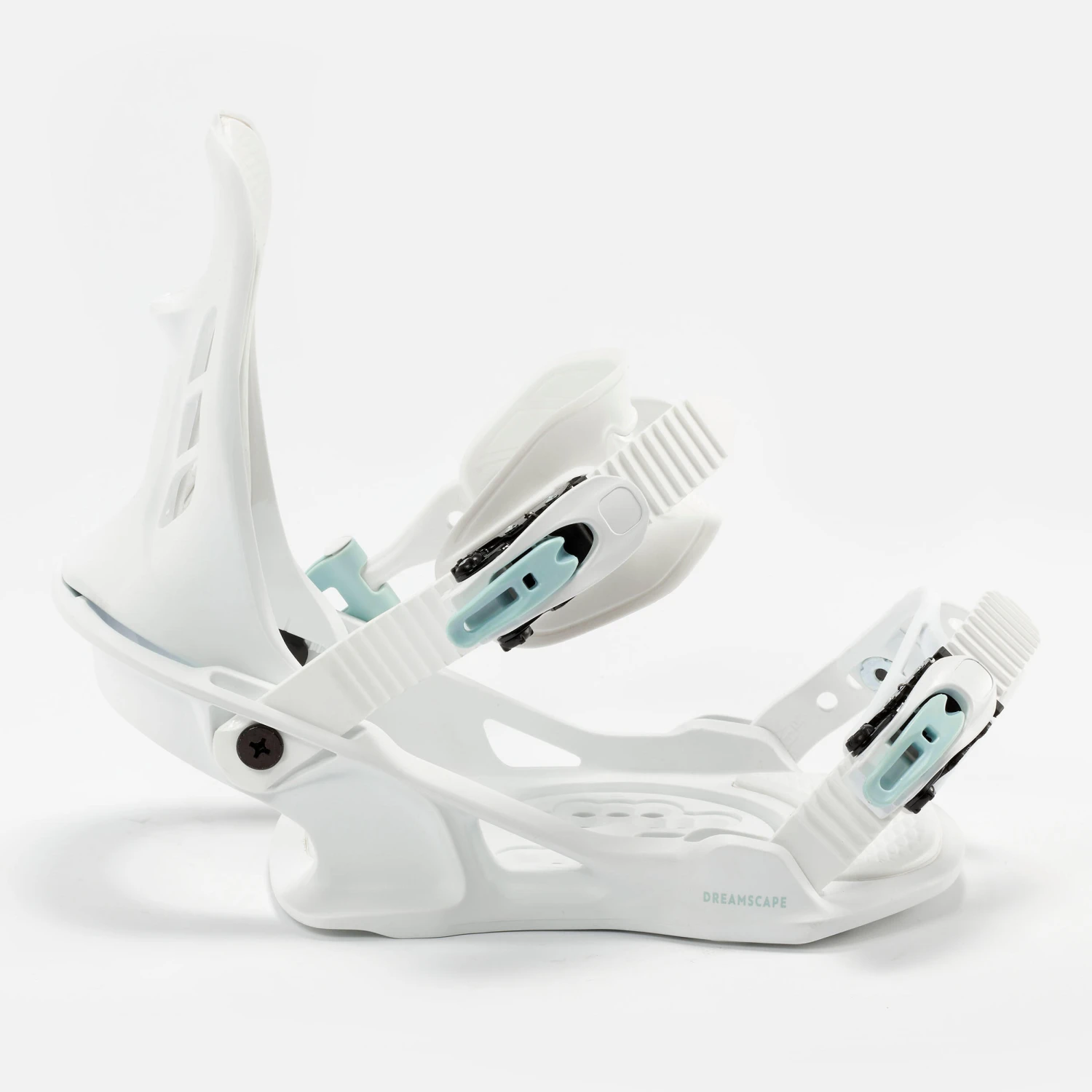 Women’s Snowboard Bindings - SNB 100 White 3 Women’s Snowboard Bindings - SNB 100 White - Image 3