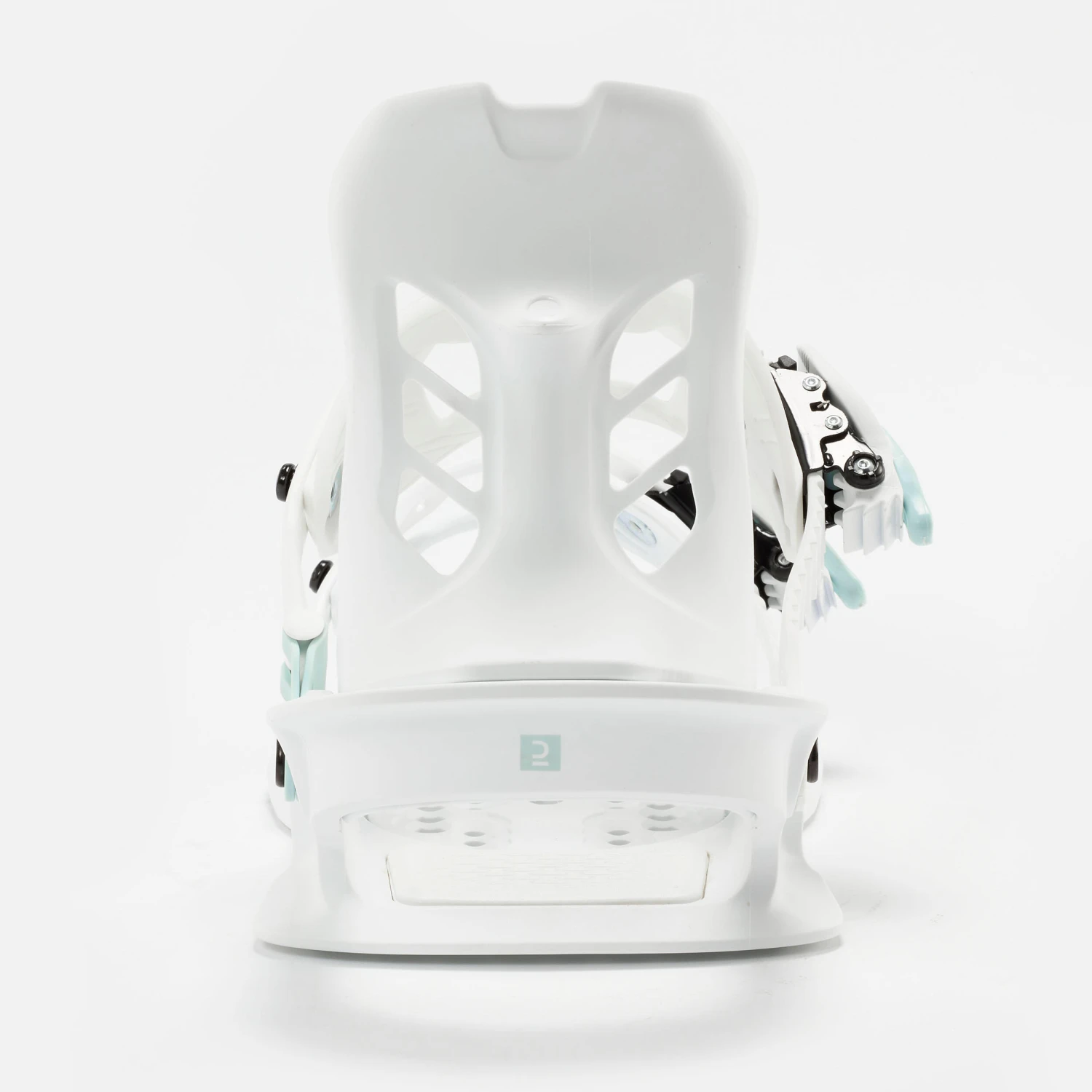 Women’s Snowboard Bindings - SNB 100 White 4 Women’s Snowboard Bindings - SNB 100 White - Image 4