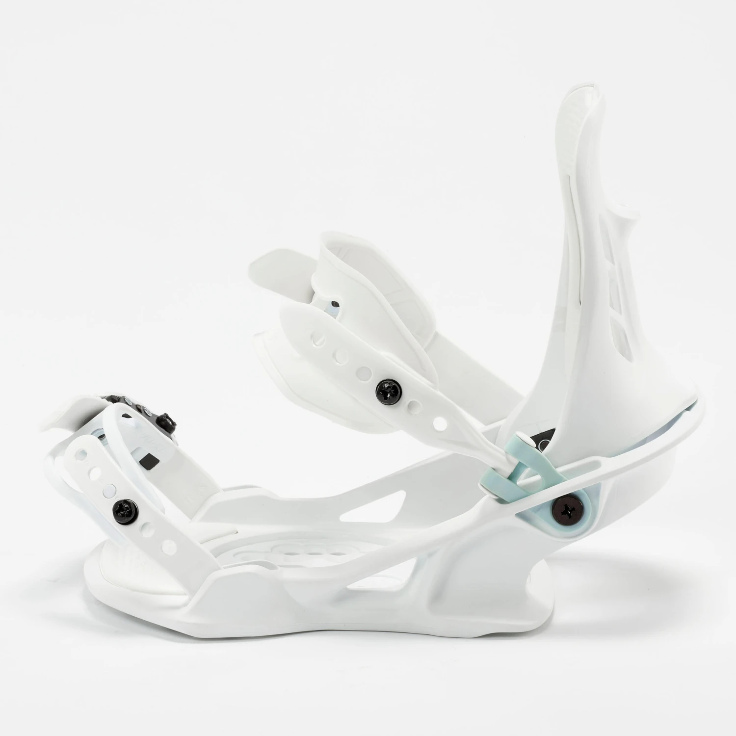 Women’s Snowboard Bindings - SNB 100 White 5 Women’s Snowboard Bindings - SNB 100 White - Image 5