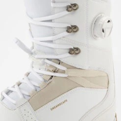 Women’s Snowboard Boots - Endzone White 20 Women’s Snowboard Boots - Endzone White -WEDZE SHOP womens snowboard boots endzone white 6