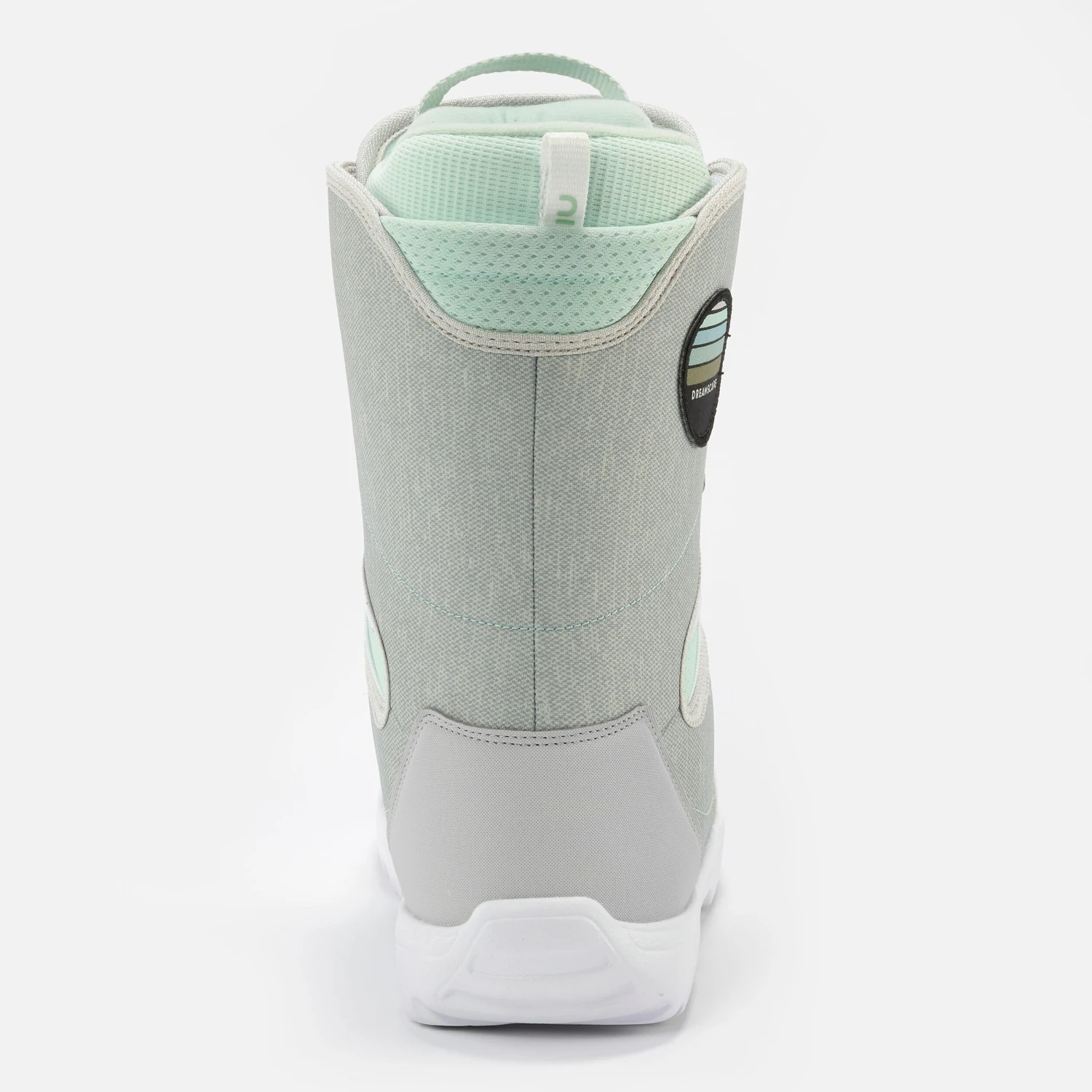 Women’s Snowboard Boots - SNB 100 Grey 4 Women’s Snowboard Boots - SNB 100 Grey - Image 4