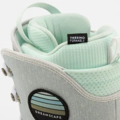 Women’s Snowboard Boots - SNB 100 Grey 16 Women’s Snowboard Boots - SNB 100 Grey -WEDZE SHOP womens snowboard boots snb 100 grey 5