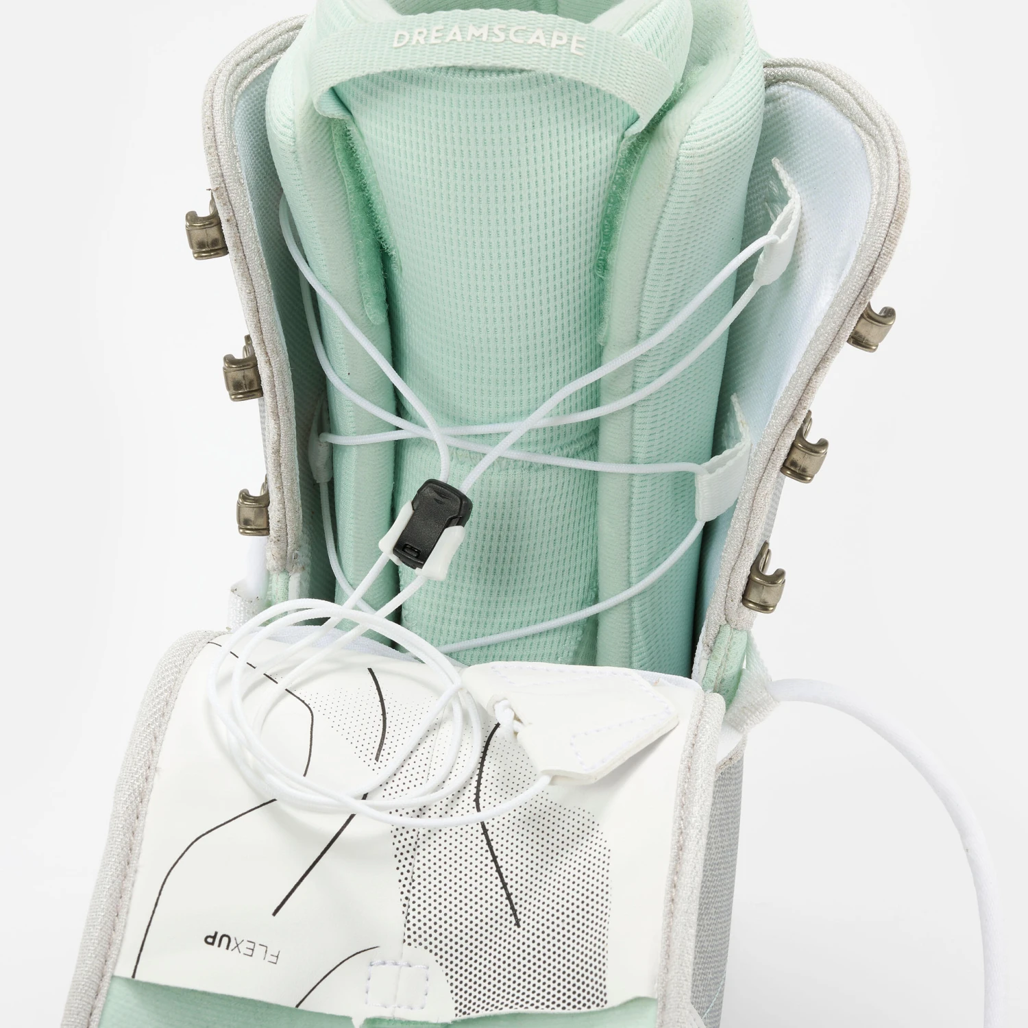 Women’s Snowboard Boots - SNB 100 Grey 9 Women’s Snowboard Boots - SNB 100 Grey - Image 9