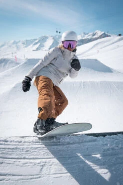 Women’s Snowboard Pants – SNB 500 Brown -WEDZE SHOP womens snowboard pants snb 500 brown 10