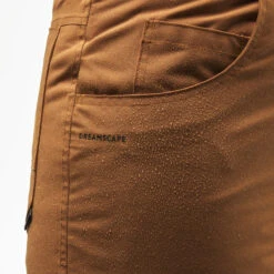 Women’s Snowboard Pants – SNB 500 Brown -WEDZE SHOP womens snowboard pants snb 500 brown 3