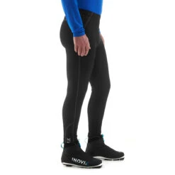 Men's Cross-Country Tights - XC S 100 Black -WEDZE SHOP xc s 100 cross country skiing warm tights men 3