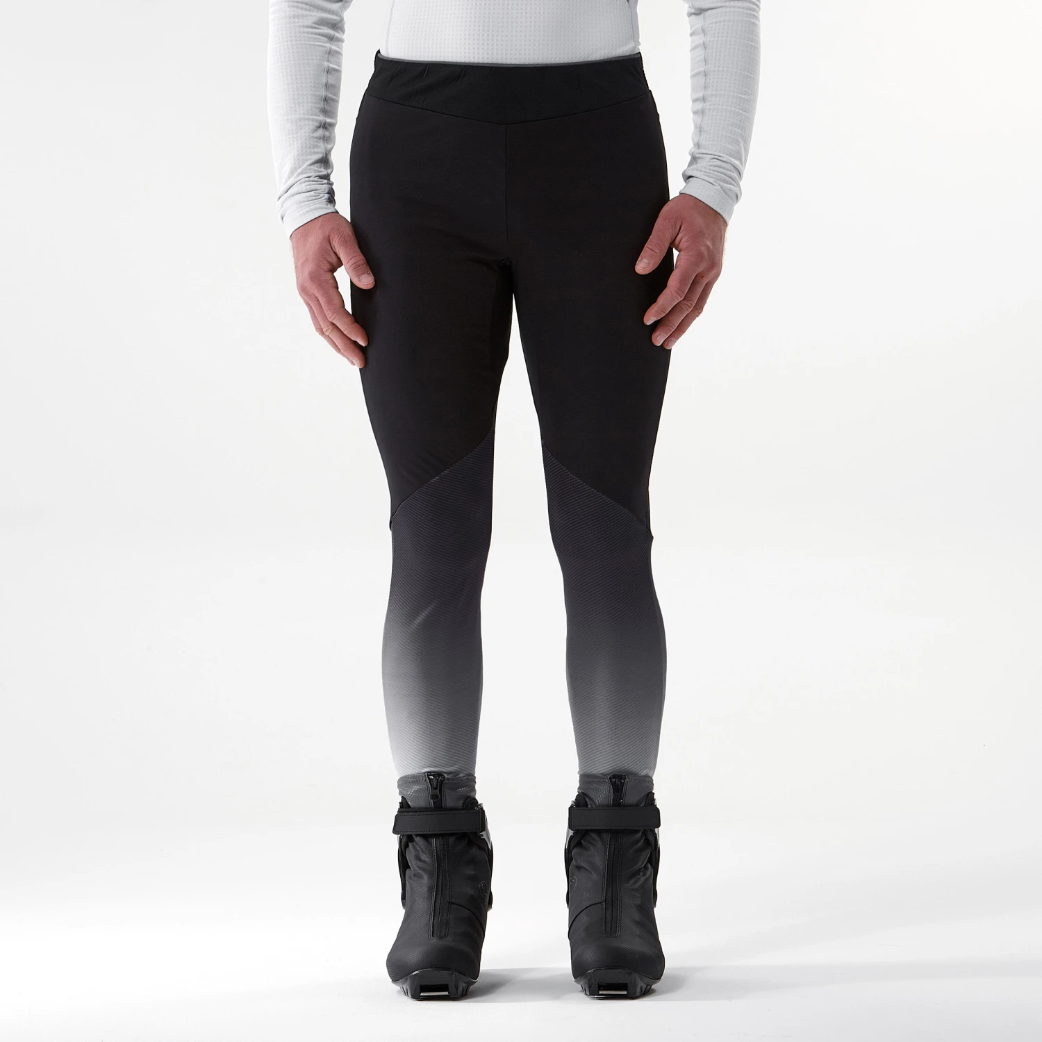 Men's Cross-Country Ski Leggings - XC S 500 Black 4 Men's Cross-Country Ski Leggings - XC S 500 Black - Image 4