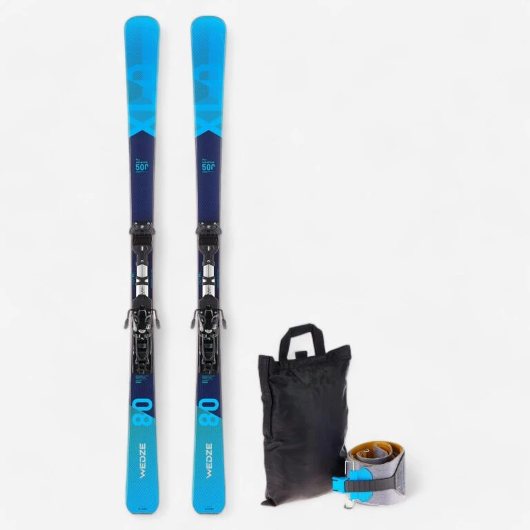 WEDZE SHOP -WEDZE SHOP backcountry skis with bindings and skins xld 500 black blue 768x768 1